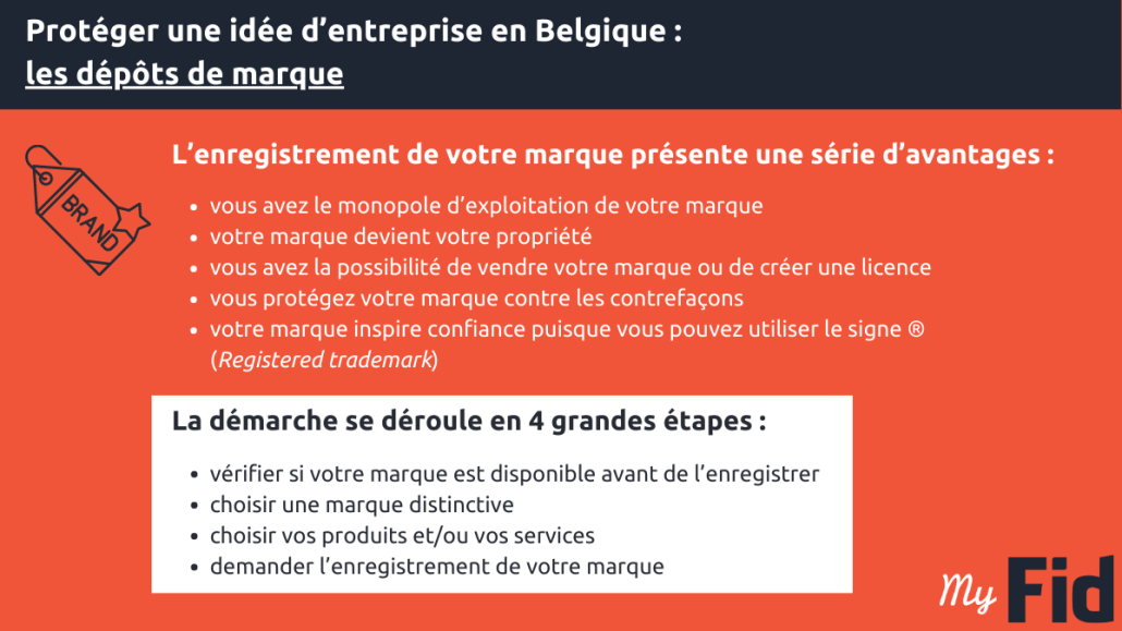 Les dépôts de marque pour protéger une idée d’entreprise en Belgique