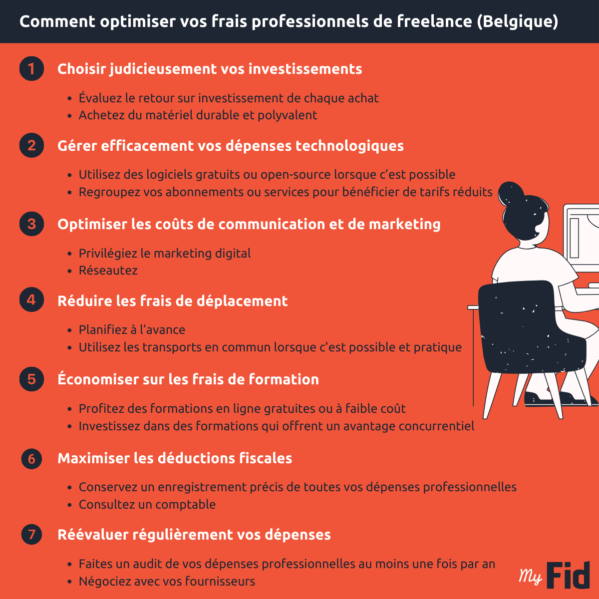 Comment optimiser vos frais professionnels de freelance