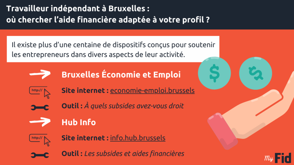 Où chercher l’aide financière adaptée à son profil d’indépendant à Bruxelles